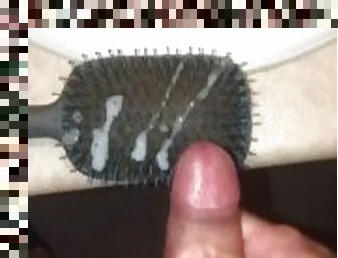 HAIR FETISH? Just ask me to Cum on my wifes hair, I just Jizzed all over her hair brush this morning