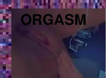 Squirting teen closeup pussy throbbing orgasm