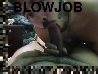 Blowjob black dick