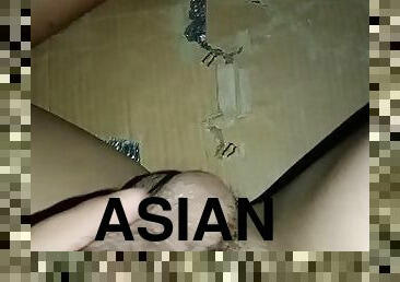 asiatique, masturbation, amateur, mature, branlette, solo, réalité