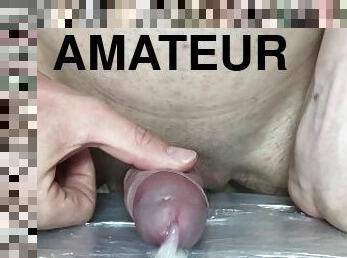 énorme, masturbation, amateur, ejaculation-sur-le-corps, ejaculation, fétiche, solo