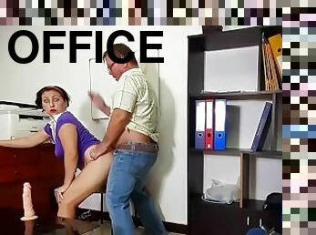 escritório, público, cona-pussy, secretária-secretary, tiro-ao-alvo, mulher-madura, hardcore, penetração-de-braço, pov, realidade