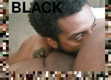 amateur, fellation, gay, black, joufflue, minet