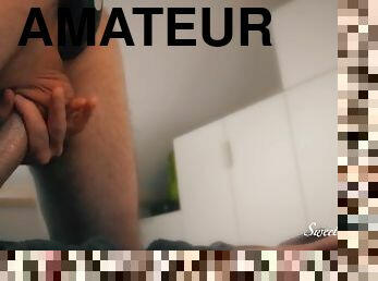 masturbation, amatör, anal, cumshot, gigantisk-kuk, leksak, hardcore, ensam, mjölk, kuk