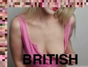 British blond panties squirt dripping wet