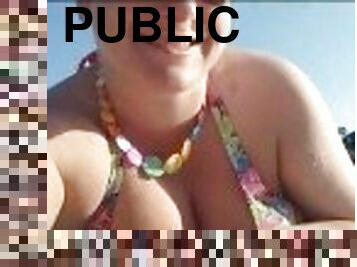 public, amateur, piscine, solo