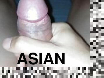 asiatique, énorme, masturbation, amateur, ejaculation-sur-le-corps, gay, maison, japonais, secousses, point-de-vue