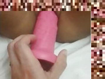 clitoris, masturbaatio, pillu-pussy, typykät, lelu, latino, käsihomma, pari, pov, dildo