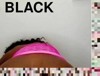 HOT PINK SUMMER EXCLUSIVE: Rocking The Big Ass - Black TS Kweencreme