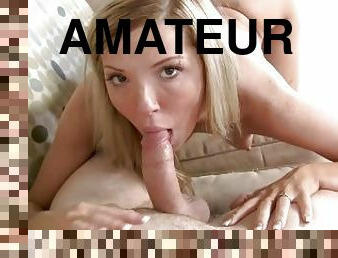 amatör, brudar, avsugning, smutsig, pov, blond