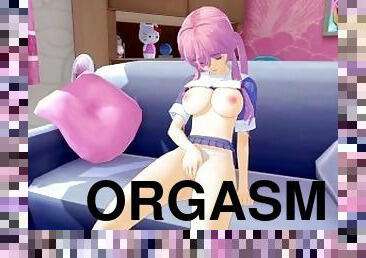 orgasmo, esguincho, amador, anal, adolescente, hardcore, penetração-de-braço, pés, anime, hentai