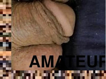 amateur, énorme-bite, maison, bite, sucer