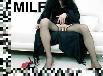 collants, milf, black, pieds, bas, résille, fétiche, tabou, talons-hauts, jambes