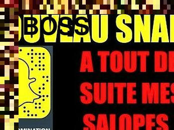 LE NOUVEAU SNAP DU BOSS !