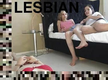 lesbiana, blonda, fetish, bruneta, tare