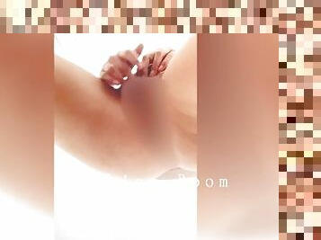 asiatique, masturbation, giclée, amateur, japonais, massive, réalité