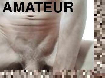 amateur, ejaculation-sur-le-corps, énorme-bite, jouet, gay, européenne, euro, gode, solo, bite