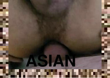 White guy raw fucks Asian man