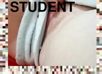Beautiful pinay student masturbates her juicy pussy - compilation