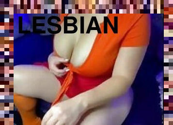 Thick Lesbian Luna Rey has the best Velma Cosplay Tits Onlyfans Leak