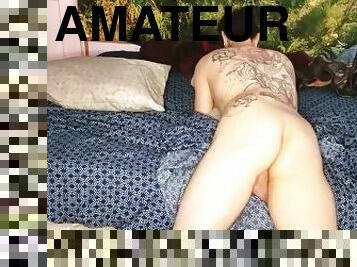 Masturbation boudoir Spanking huge Cumshot