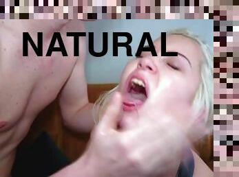 Big Natural Tits Babe gets Hardcore Fucked!!