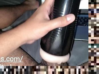 Fleshlight Fucking Makes me Cum all Over Myself 4k