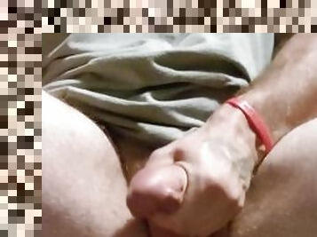 Dripping cumshot