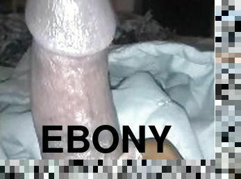 masturbation, amateur, ébène, énorme-bite, black, salope, méchant, solo, bite