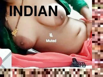 masturbatsioon, orgasm, pritsima, beibed, milf, indian, paar, sõrmekas, abielus