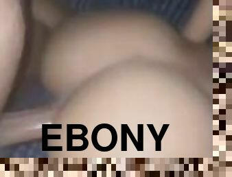 doggy, pussy, amatør, babes, ebony, stor-pikk, interracial, cum, stram, pikk