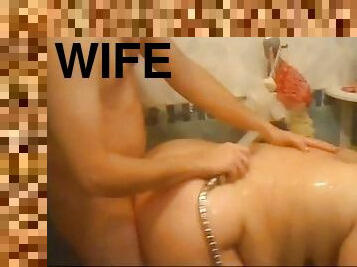 banhos, russo, esposa, amador, mulher-madura, mãe, compilação, penetração-de-braço, casal, bbw