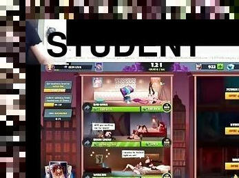 Seductive Student playing Cunt Empire - The Blowjob Mystery - Part 4