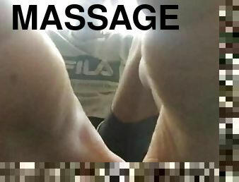 ados, gay, massage, pieds, sale, fétiche, solo, salle-de-gym, blanc, minet