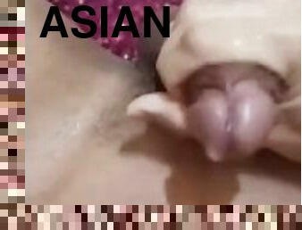 asiatique, masturbation, vieux, amateur, branlette, secousses, jeune-18, plus-agée, solo, vieux-jeune