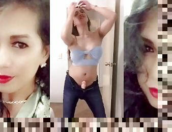 asiático, traseiros, teta-grande, masturbação, transsexual, amador, brinquedo, travesti, webcam, sozinho