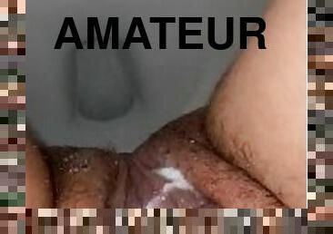 masturbation, pisser, chatte-pussy, amateur, ejaculation, solo