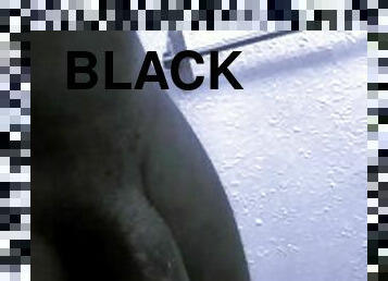 Black dick masturbation