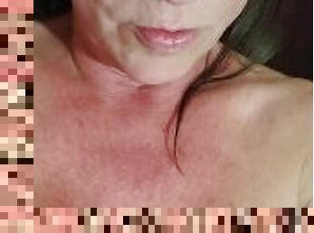 Horny lonely Milf must please herself because she won't let the EX back in