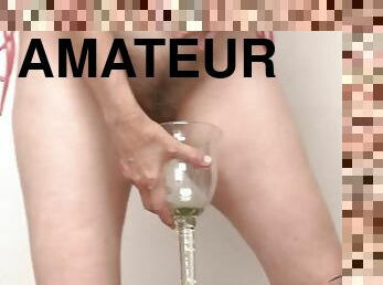 grand-mère, poilue, vieux, pisser, chatte-pussy, amateur, mature, granny, milf, maman