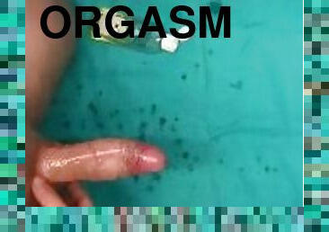 orgasme, amateur, ejaculation-sur-le-corps, ados, maison, massive, blanc, bite