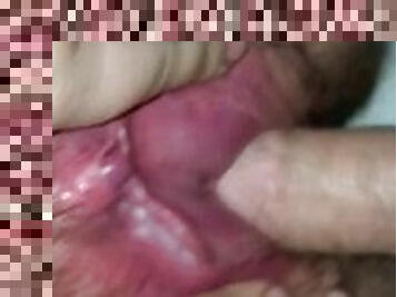 cul, orgasme, chatte-pussy, femme, amateur, ejaculation-sur-le-corps, ébène, latina, mari, dure