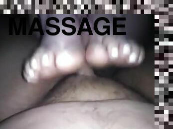 papa, amateur, massage, pieds, assez, fétiche, pappounet, blanc, bite, orteils