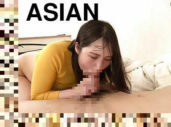 asiático, mulher-madura, japonesa, punheta, garganta-funda, penetração-de-braço, morena