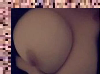 tetas-grandes, amateur, masaje, regordeta, natural, tetas, a-solas, blanca, calientapollas