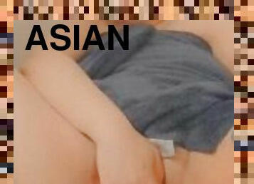 asiatique, masturbation, chatte-pussy, amateur, jouet, japonais, fétiche, solo, tatouage