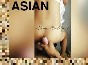 ANG SIKIP NG PUKE MO BABE" Please cum in my ass - Alexa Madrigal