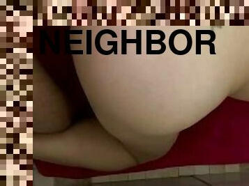 Neighbor begged me to fuck her in the ass! Will she fuck me next? Pegging coming soon!