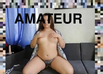 masturbação, orgasmo, cona-pussy, amador, babes, brinquedo, casal, belíssimo, dildo, rabo