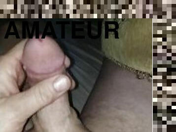 masturbation, amateur, ejaculation-sur-le-corps, couple, point-de-vue, ejaculation, solo